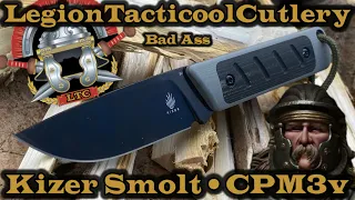 Kizer Smolt CPM3V Fixed Blade Handle #edc #blade #knife #hiking #huntingknife #huntingknife