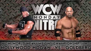 WWE 2K23 WCW Championship Fight - Hollywood Hogan vs Goldberg Gameplay Simulation (Xbox One)