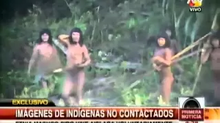 HALLAN A PERUANOS NO CONTACTADOS EN MADRE DE DIOS