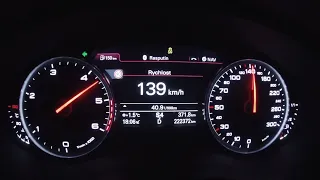 Audi A6 3.0TDI 180kw - 220kw chiptuned acceleration