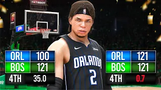 INSANE PLAYOFF COMEBACK! (21 POINTS in 35 SECONDS) - NBA 2K24 MyCAREER