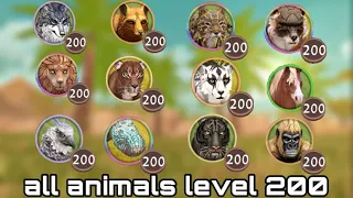 All Animals Reach Level 200 // WildCraft