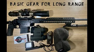 Gear you need to get started in long range shooting