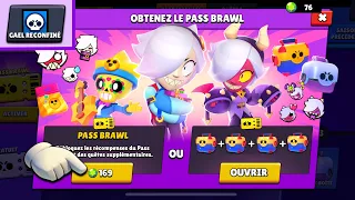 BRAWL STARS RECONFINÉ - ON ACHÈTE LE BRAWL PASS + 4 MÉGABOITES !!