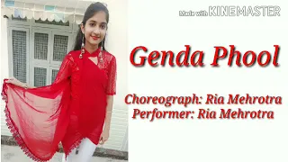 Badshah - Genda phool | Jacqueline Fernandez | Payal dev | Ria Mehrotra Choreography