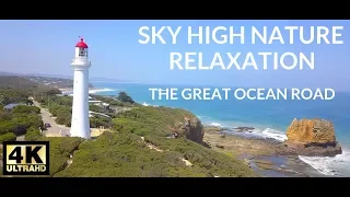 THE GREAT OCEAN ROAD, AUSTRALIA : 4K AERIAL DRONE FOOTAGE