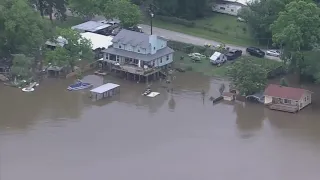 Flood alerts in effect for over 21 million people in Texas and Oklahoma