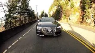 2014 Audi RS5 - From North Vancouver roaring up the hills to Squamish