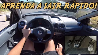 APRENDA A SAIR COM O CARRO RAPIDAMENTE! (ACELERANDO)