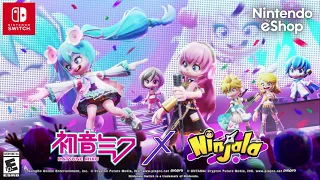 Hatsune Miku X Ninjala Collaboration!