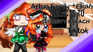 Afton family reacts to Security Breach TikTok//Gacha club//Enjoy?