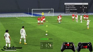 PES 2015 Free Kick Tutorial | Xbox & Playstation | HD 1080p