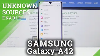How to Enable Unknown Sources in Samsung Galaxy A42 - Allow App Installation