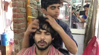 Young Indian Barber- Perfect Upper Body Massage Part-1| 4K