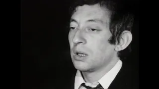 SERGE GAINSBOURG. [ LA JAVANAISE ] (SWISS TV) 1968. HD.