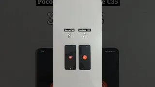 Poco C55 vs realme C35 Speed Test Comparison #viral #shorts #youtubeshorts #shortvideo