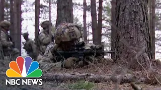Inside NATO Drills In Latvia Near The Russian Border