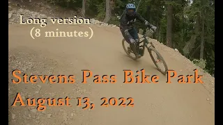 2022 08 Stevens Pass Bike Park Full Green Run