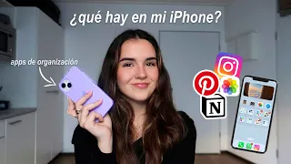 ¿ Qué hay en mi iPhone ? | organización, productividad + apps