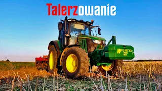 Talerzowanie po rzepaku | John Deere 6120M