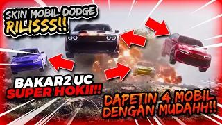 SKIN MOBIL BARU RILISS!! LANGSUNG BAKAR2 UC SUPER HOKI!! DAPAT 4 MOBILL!!|  PUBG MOBILE