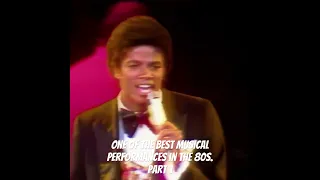 One of the best musical performances in the 80s. Part 1.   #michaeljackson #80s #oldschoolmusic