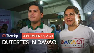 Sara Duterte, Baste to seek reelection as Davao City mayor, vice mayor