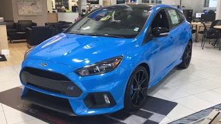 Blue 2018 Ford Focus RS Review| Island Ford