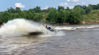 Spins and Slides on the River with the 2020 Seadoo Wake 170