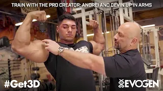 Train with The Pro Creator: Andrei and Devin Up In Arms with Hany Rambod