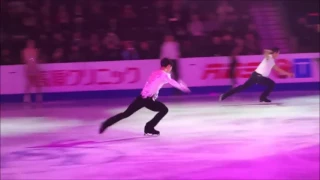 2016 SC Gala Finale   Yuzu & Patrick sbs jump 4T vs 3T