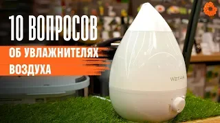 10 популярных вопросов об увлажнителях воздуха