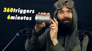 ASMR 360 TRIGGERS IN 6 MINUTES