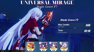 THIS WORKS?! Void Drifter Universal Mirage Blade Grave F7 [Honkai Impact 3rd]
