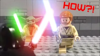 How to create Lightsaber Effects in Lego Stop Motion (Tutorial)