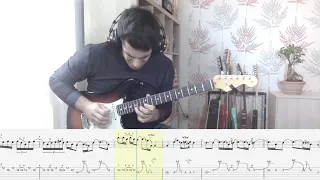 Micheal Jackson: Beat It - Guitar Solo with Tabs (Standard Tuning)