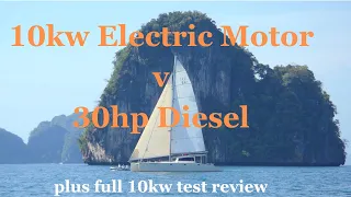 10kw Electric Motor v 30hp Diesel - plus full 10kw review