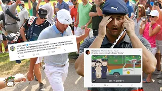 Is it fair for Pro Athletes to be heckled?? | Bryson DeChambeau