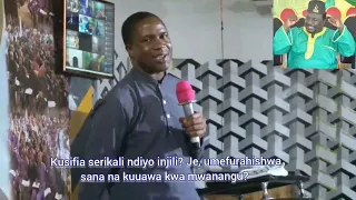 Mbarikiwa amvaa MC Mwakipesile. je umefurahishwa sana na kuuawa kwa mwanangu? Upandacho......