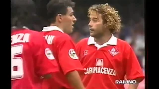 Napoli - Piacenza 1-1, serie A 1996-97