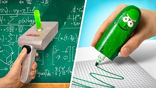 ¡Cómo hacer 7 útiles escolares DIY de "Rick y Morty"!