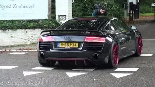 LOUDEST Straight Pipe Audi R8 V8 ever - Accelerations and Revs