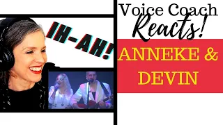 Anneke Van Giersbergen & Devin Townsend - Ih Ah!  | Vocal Coach Reacts & Deconstructs