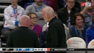 Gregg Popovich was just given two technical fouls and ejected in Oklahoma City 😦