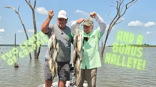 TWO LIMITS OF CRAPPIE AND A BONUS WALLEYE