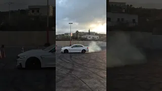 BMW m4 drift scenes