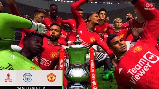 EA Sports® FC24 | Manchester City vs Manchester United | FA Cup Final | PS5 4K Gameplay