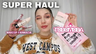 SUPER HAUL, TODO MODA, MAKEUP DE FARMACIA, ROPA, SHE GLAM Y ACCESORIOS