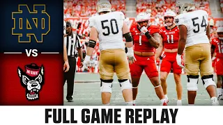 Notre Dame vs. NC State Full Game Replay | 2023 ACC Football