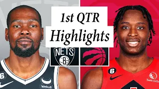 Toronto Raptors vs. Brooklyn Nets Full Highlights 1st QTR | Oct 21 | 2022 NBA Season